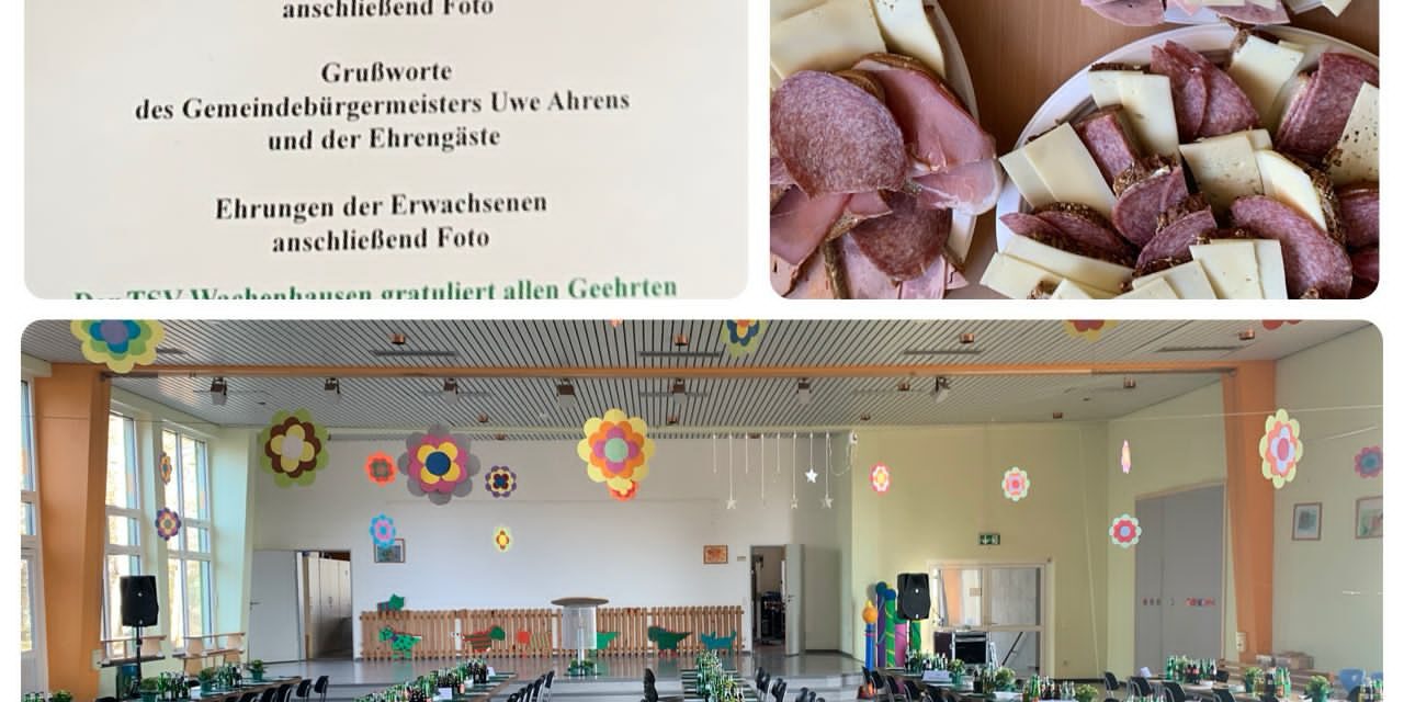 Fotocollage der Sportlerehrung