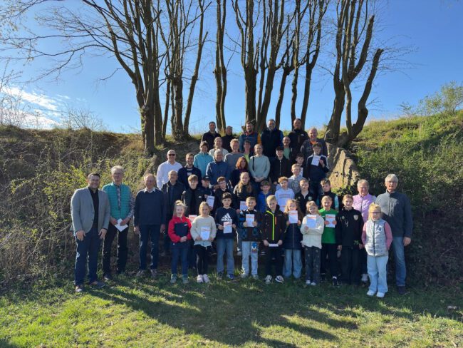 Sportabzeichenverleihung Gruppenbild klein